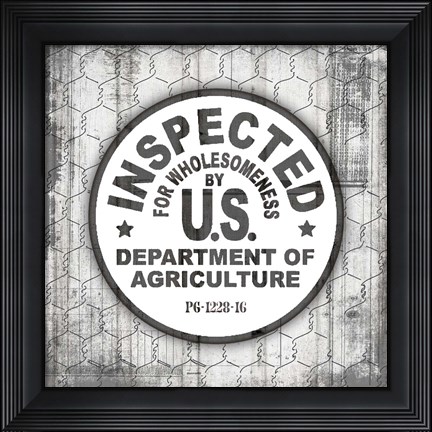 Framed My Farm My Way V7 V4 Print