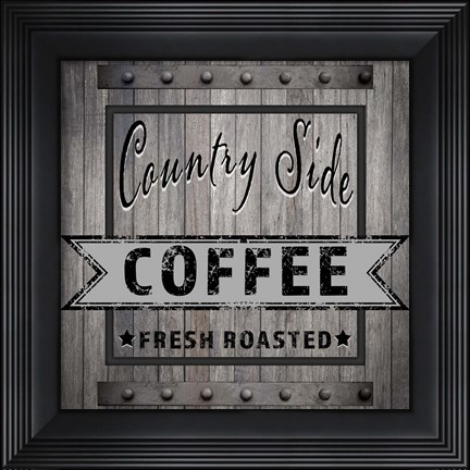 Framed Coffee Signs V1 Print