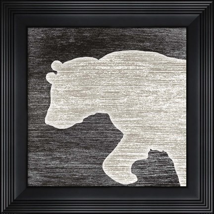 Framed Good Night Bear Print