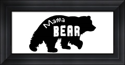 Framed Mama Bear Print