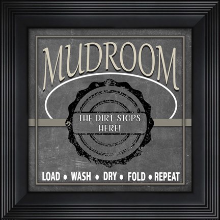 Framed Mudroom 1 Print