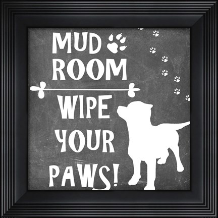 Framed Mudroom 6 Print