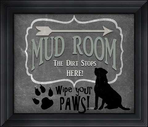 Framed Mudroom 8 Print