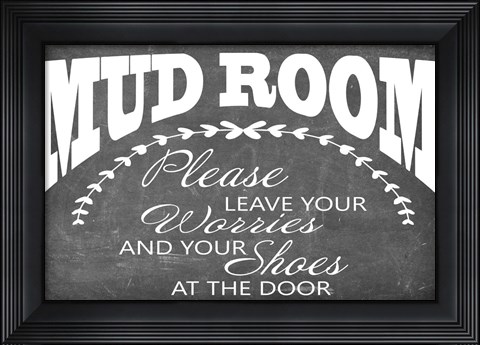 Framed Mudroom 9 Print