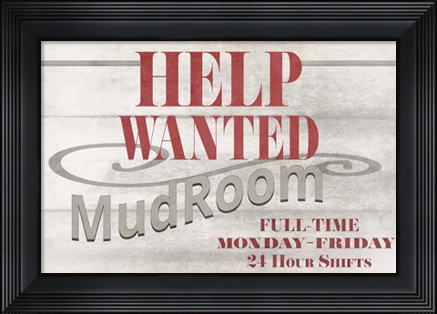 Framed Mudroom 18 Print