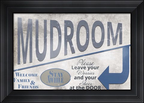 Framed Mudroom 20 Print