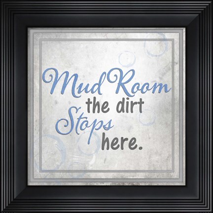 Framed Mudroom 23 Print
