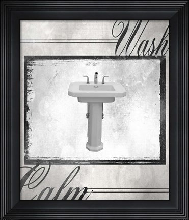 Framed Beloved Bath - Calm Print