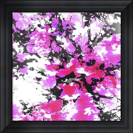 Framed Bright Scarf 3 Print