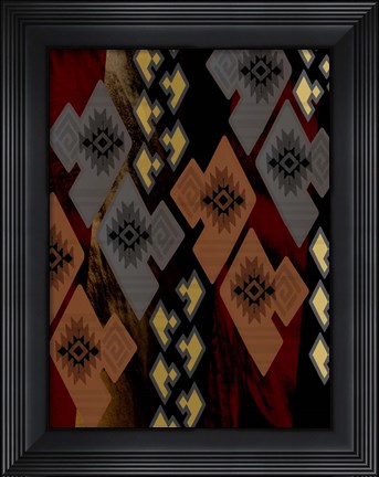 Framed SouthWest Design 2 3 Print