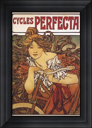 Framed Cycles Perfecta Print