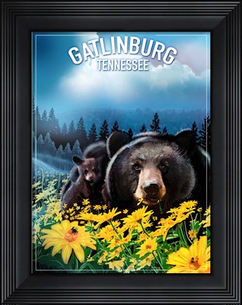 Framed Gatlinburg Tennessee Print