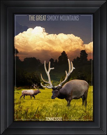 Framed Smoky Mountains Print