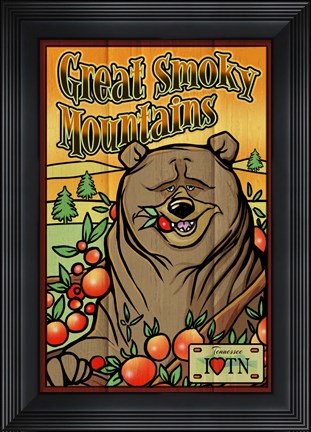 Framed Ol&#39; Smoky Print