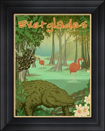 Framed Everglades Print