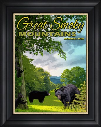 Framed Smoky Mountains Print