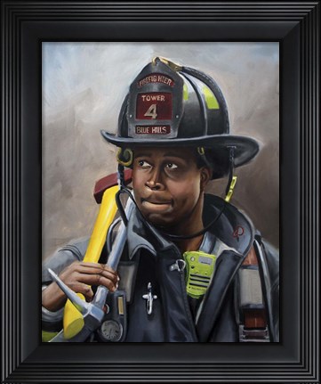 Framed Kevin Bfd Print