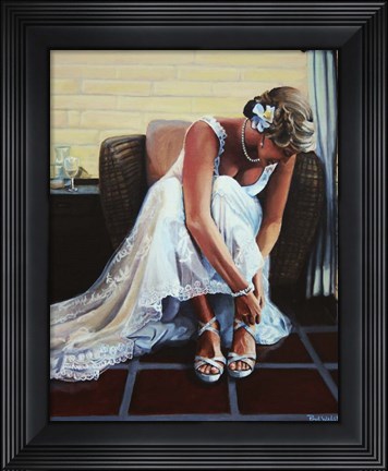 Framed Noelle Wedding Print