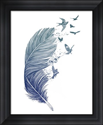 Framed Fly Away Print