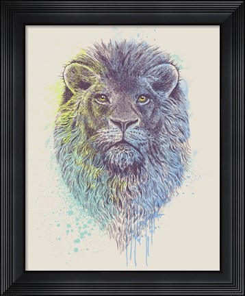Framed Lion King Print