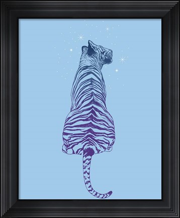 Framed Tiger Wonder Print