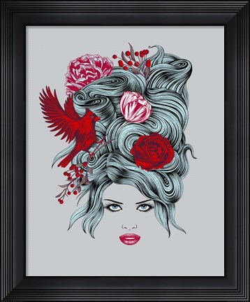 Framed Winter Queen Print