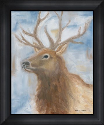 Framed Payson Elk Print