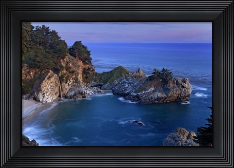Framed Big Sur McWay Falls Print