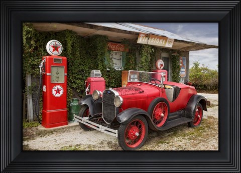 Framed Rt 66 Joplin Print