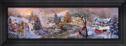 Framed To Grandma&#39;s House We Go Print