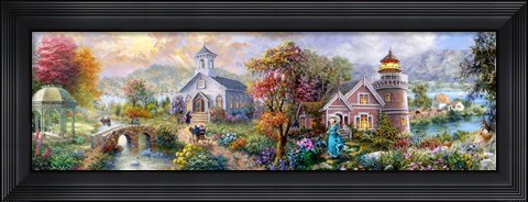 Framed Sunday Morning in Spring Print