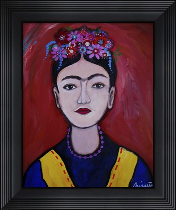 Framed Frida Adolescente Print