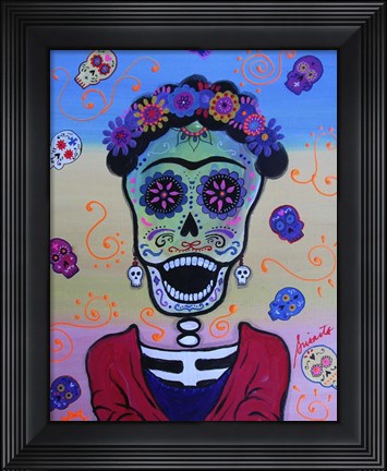 Framed Screaming Frida Print