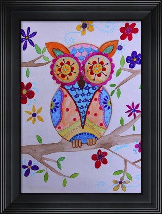 Framed Thinker Print