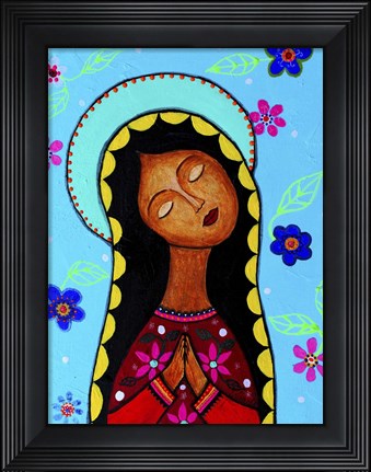 Framed Charlotte&#39;s Virgin Guadalupe Print