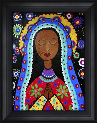 Framed Our Lady Of Guadalupe II Print