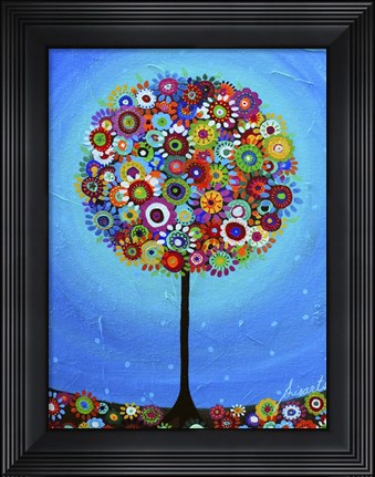 Framed Rossmoor&#39;s Tree Of Life Print