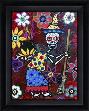 Framed Bruja II Print