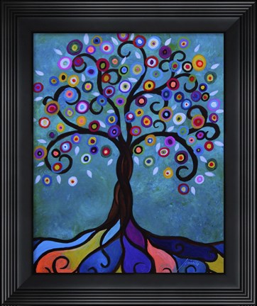 Framed Juju&#39;S Tree Of Life Print