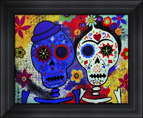 Framed Diego &amp; Frida Print