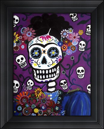 Framed Frida Amor Print