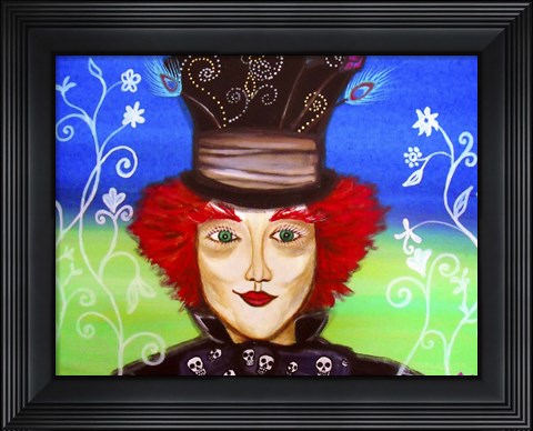 Framed Madhatter Print