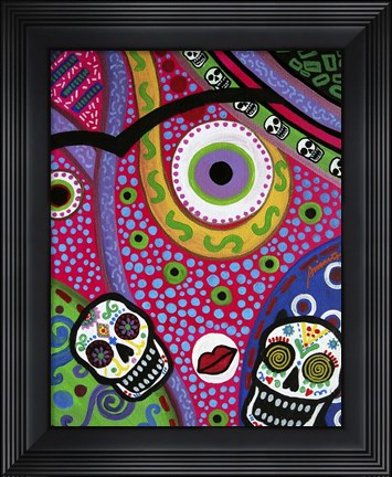 Framed Abstract Frida Dod Print