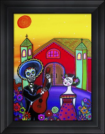 Framed Mi Solo Amor Print