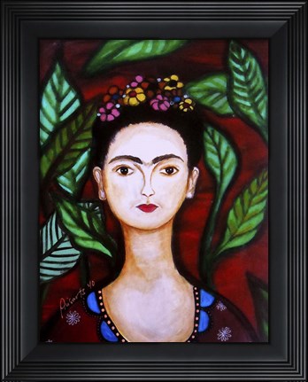 Framed Serene Frida Print