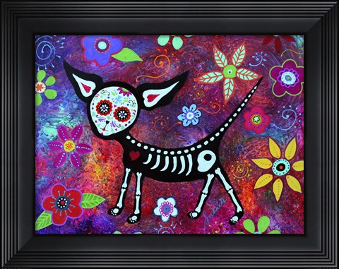 Framed Amor Pelado Print