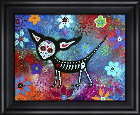 Framed My Little Perrito Chuahuahua Print