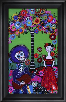 Framed Serenata Catherine Print