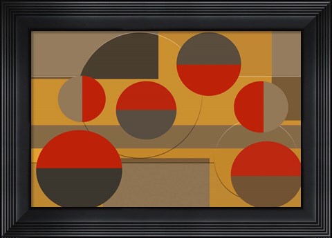Framed Eros Heart Print