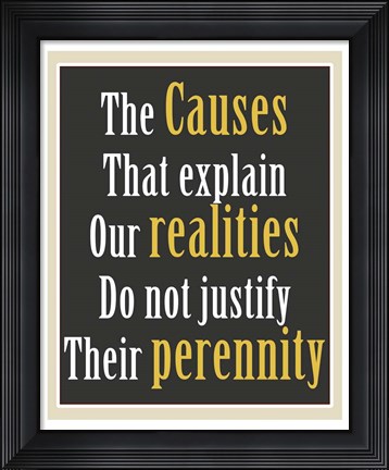Framed Realities Print